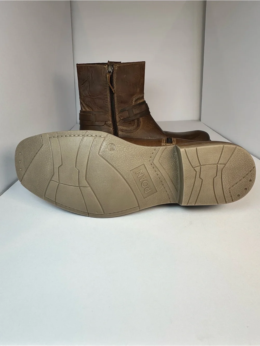 Roan by Bed Stu Colton II Leather Men's Boot Colors:Tan Greenland MM Size 11.5